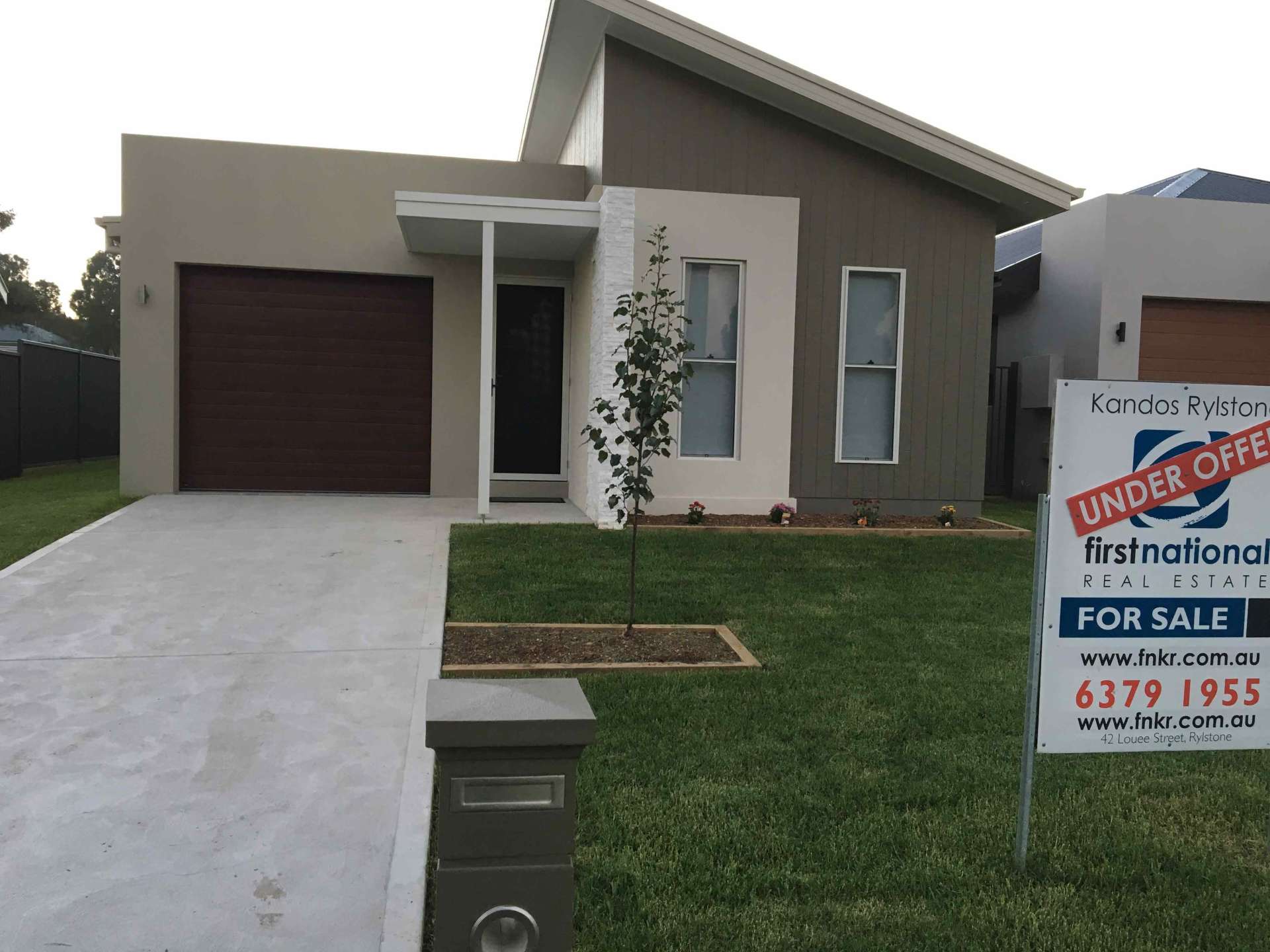 the fields and the house