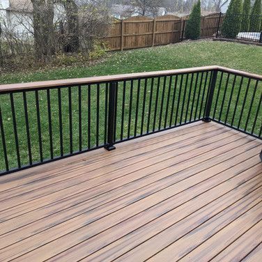 Newly Installed Wooden Deck — Bridgeton, MO — A+B Acquisitions
