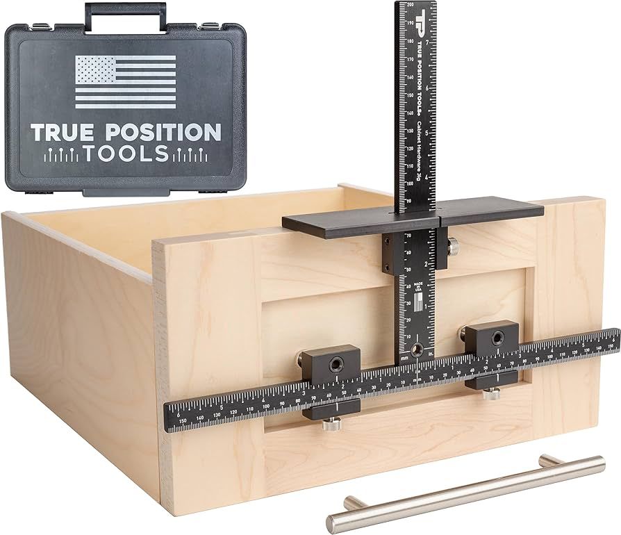 Hardware Jig for adding hardware to cabinets