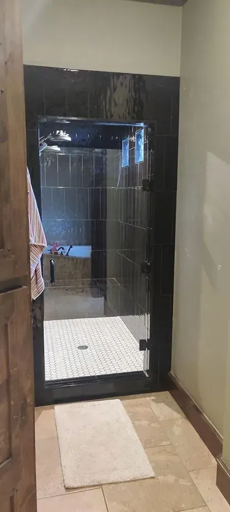 Glass Door — Fayetteville, AR — Fayetteville Glass Company Inc