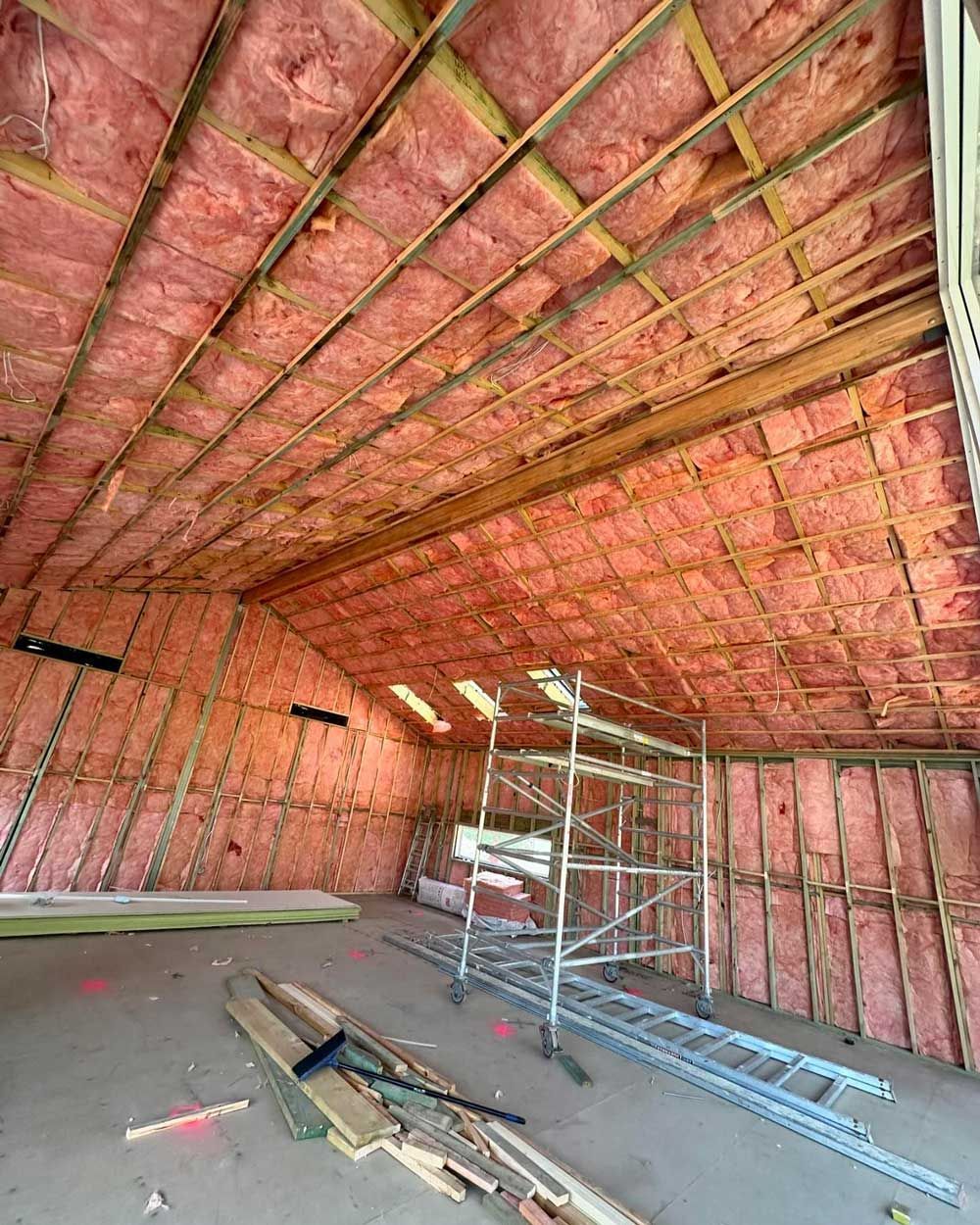 Insulation on New Build