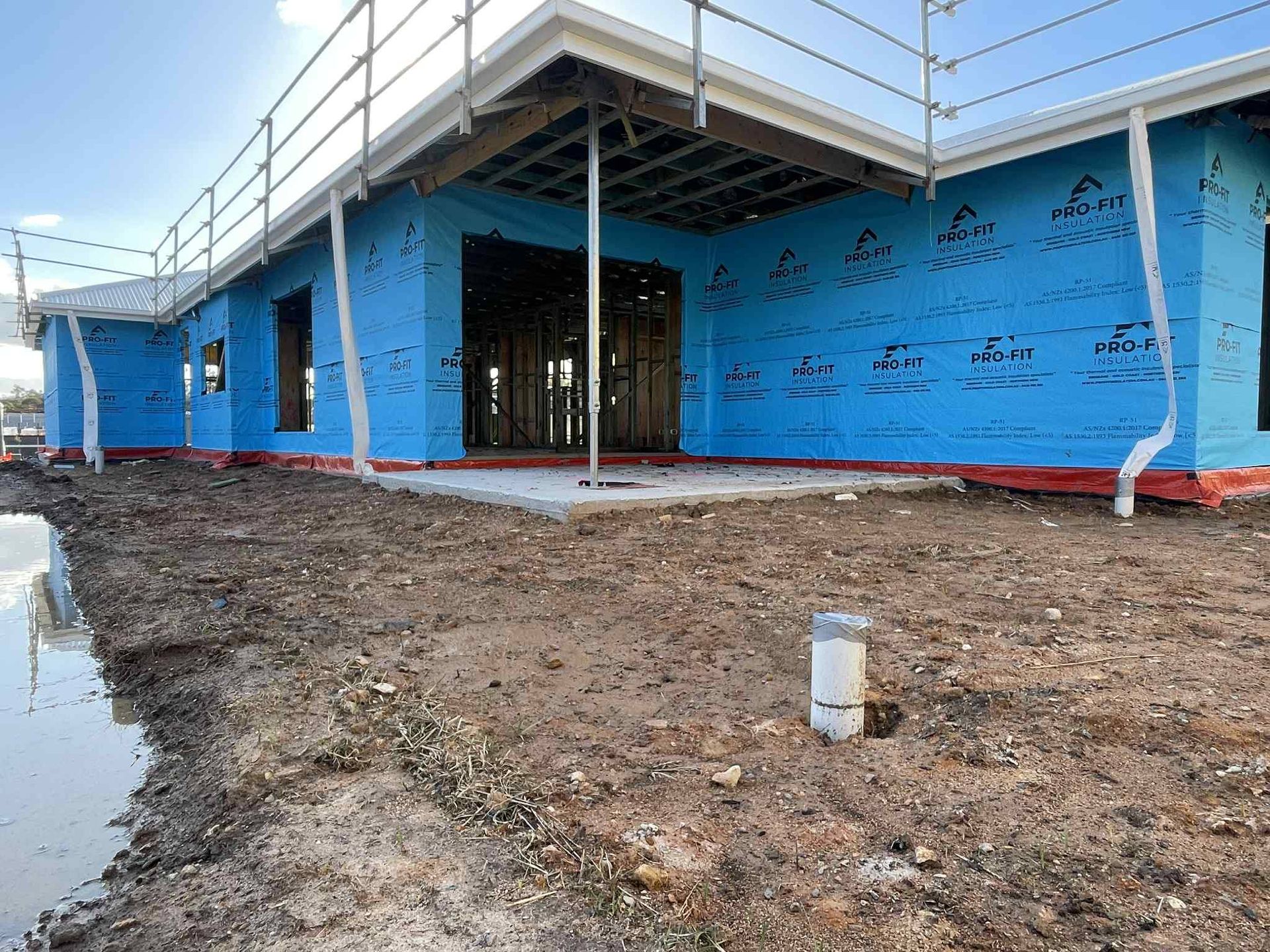 Insulation in Roof and Walls