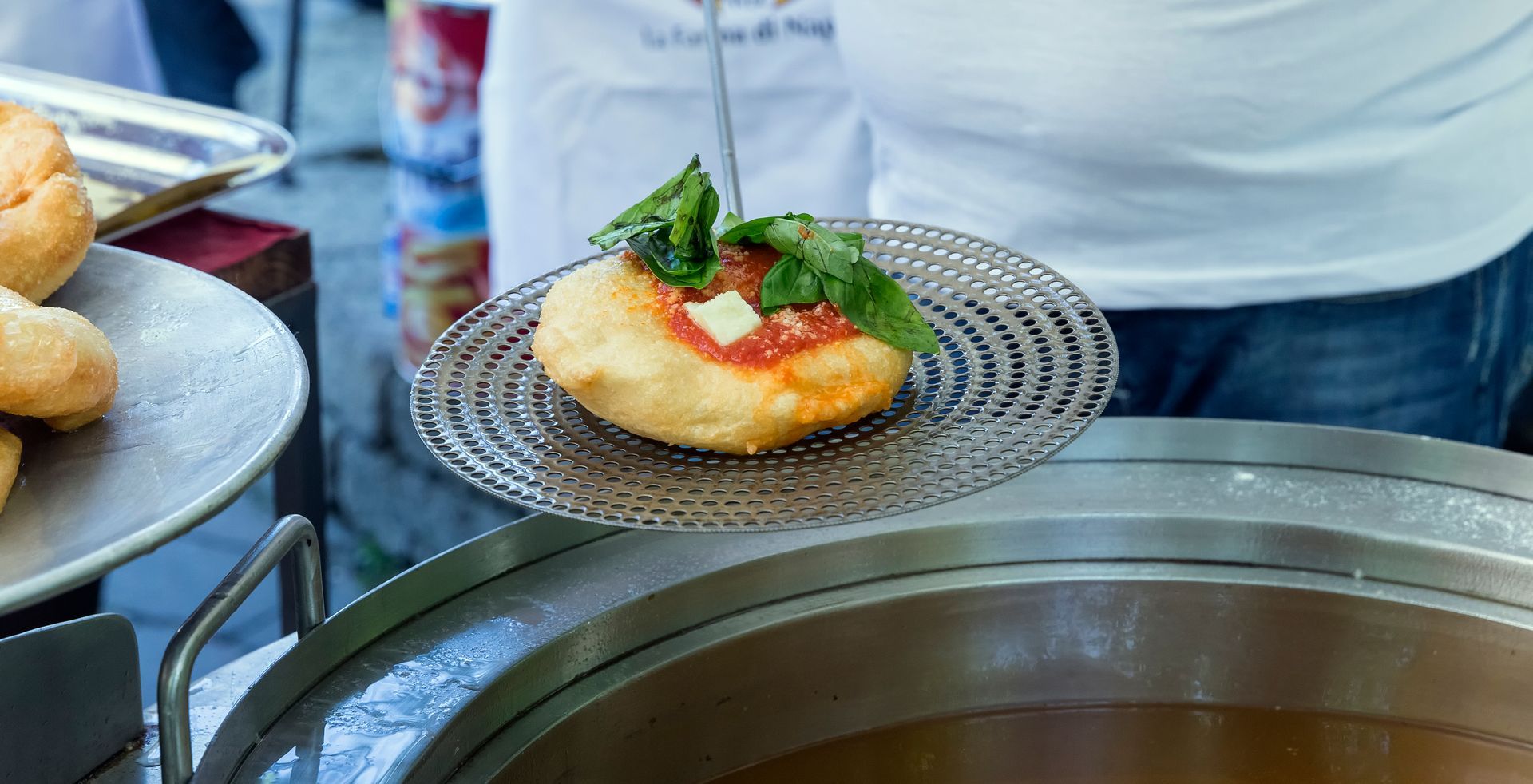 pizza fritta