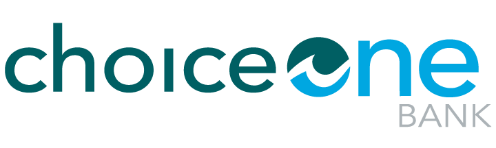 Choice One Bank logo with