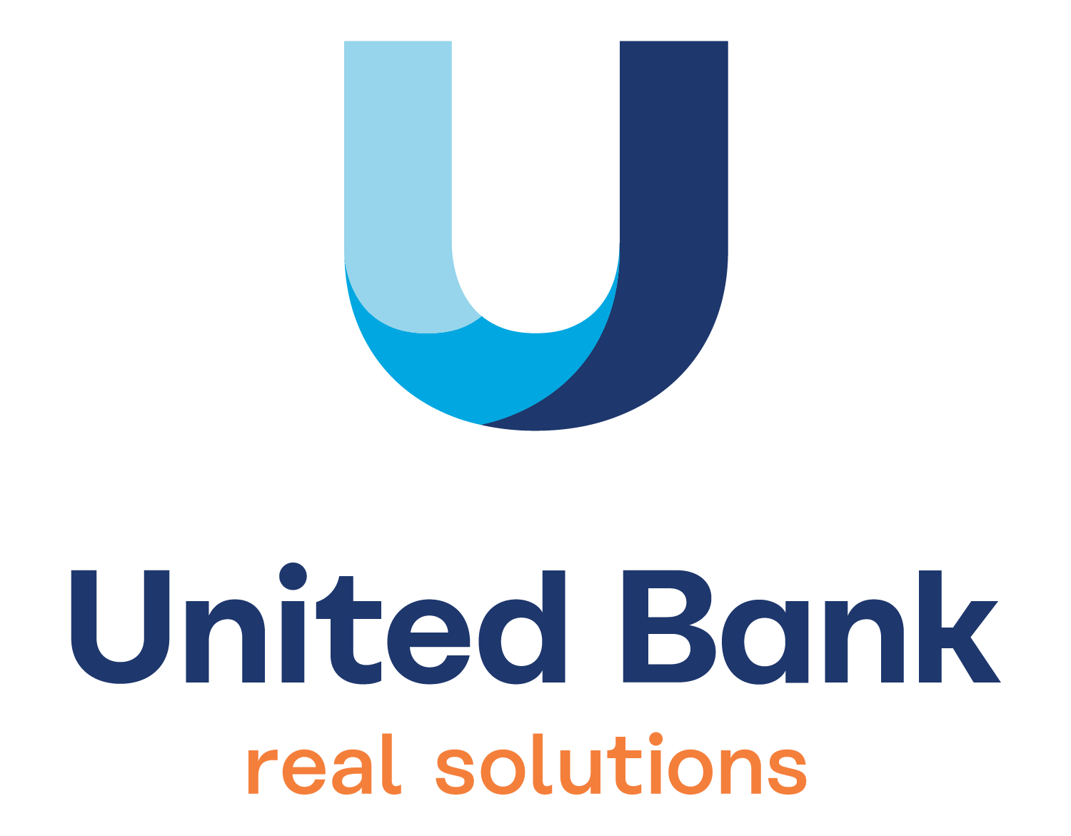 United Bank logo: blue