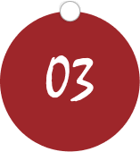 A red circle with the number 03 on it.