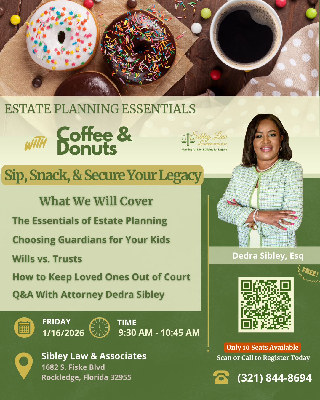 flyer for Estate Planning ESSENTIALS