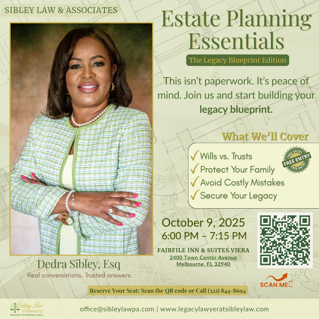 flyer for Estate Planning ESSENTIALS