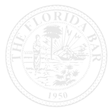 Seal of the Florida bar