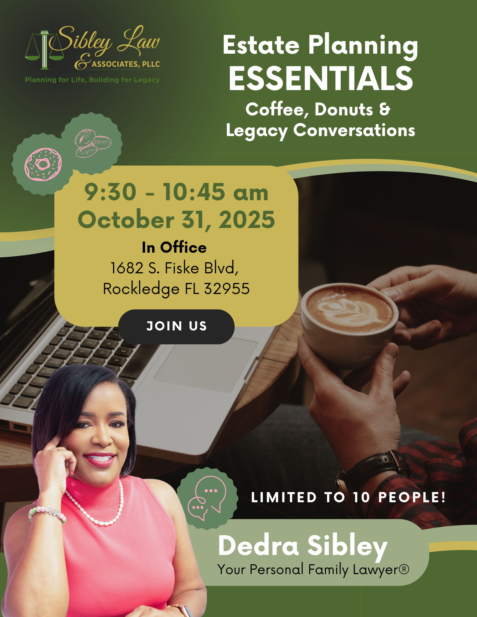 Estate planning webinar with Sibley. Oct 31, 2025