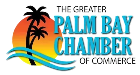 The greater palm bay chamber of commerce logo