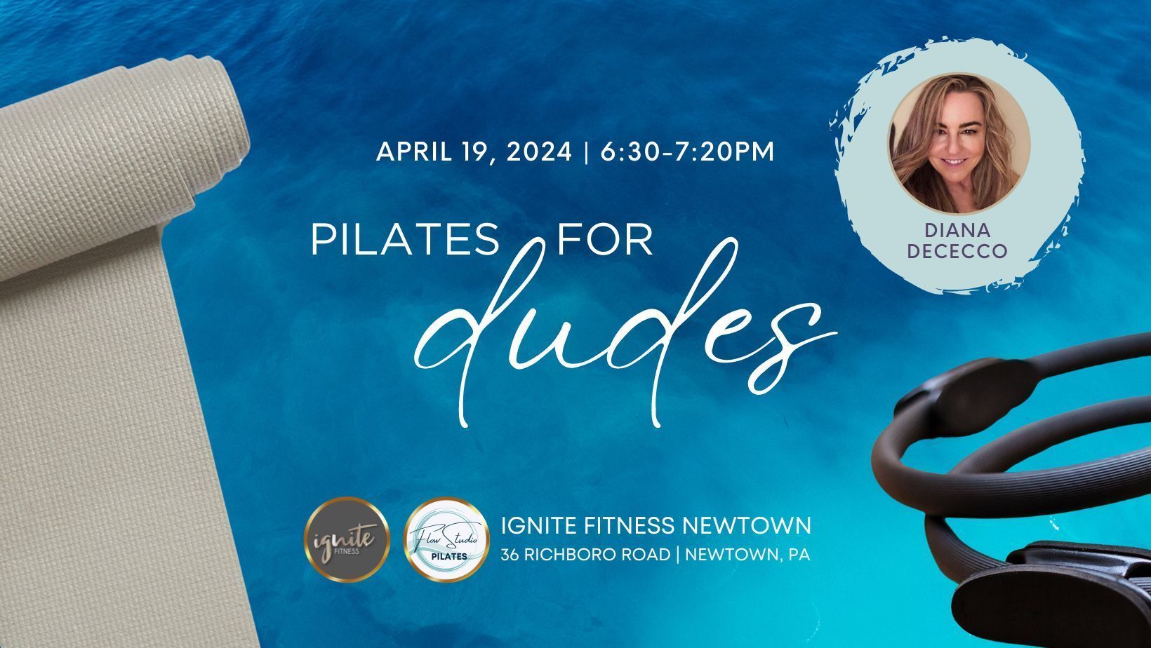 Pilates for Dudes at Flow Pilates with Diana Decceo
