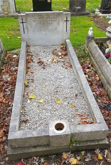 gravestone restoration work