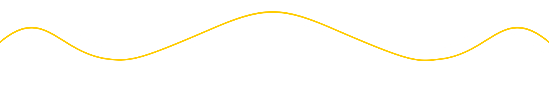 Yellow, dashed, wavy line.