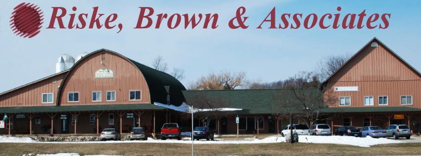 A picture of a building that says riske brown & associates