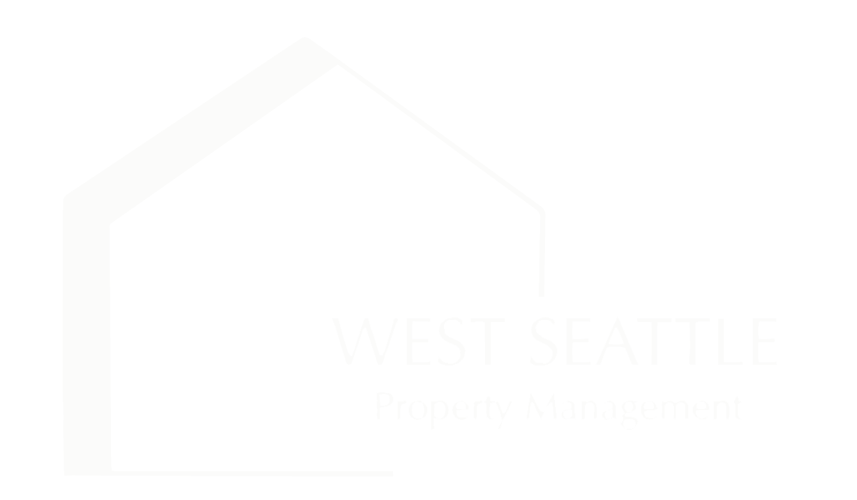 West Seattle Property Management logo - footer, go to homepage