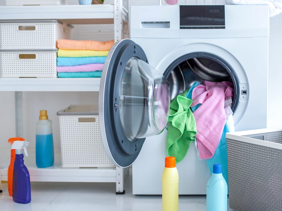 Flooded caused by washing machine