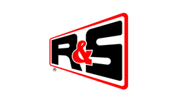 R&S garage door company logo