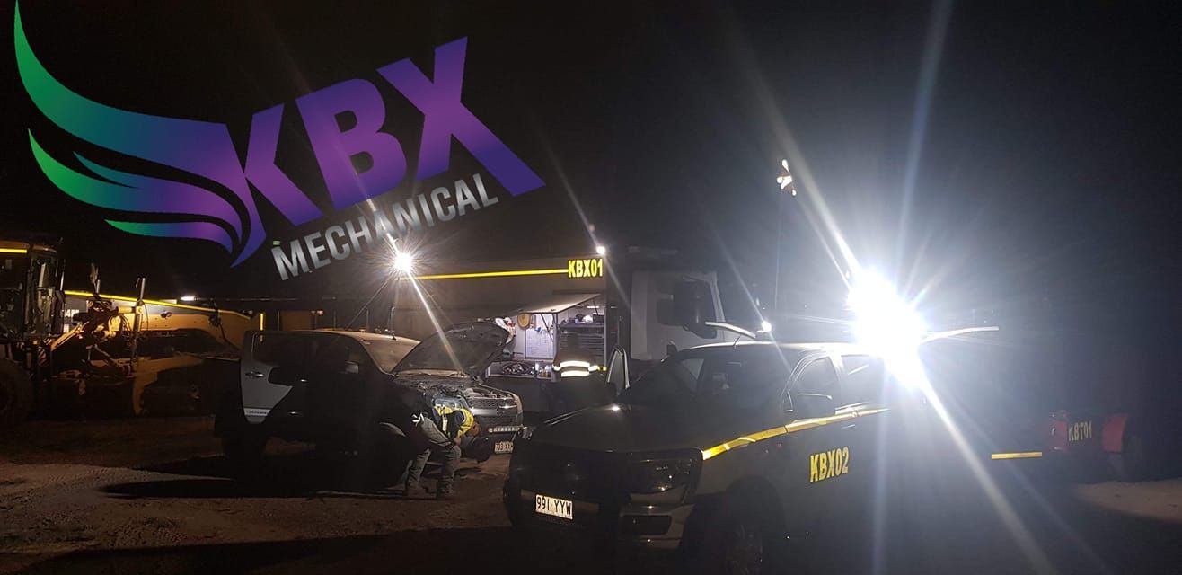 Nightime Repairs — KBX Mechanical In Moranbah, QLD