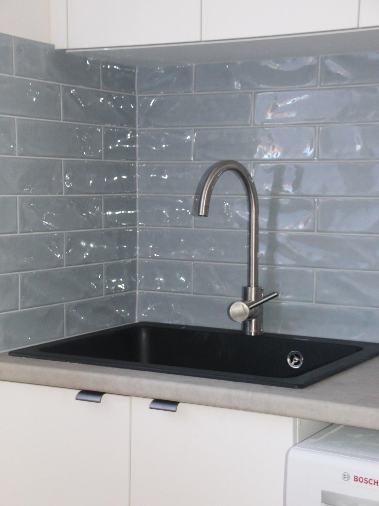 A Kitchen With A Sink And A Bosch Dishwasher — Viison Kitchens & Joinery Forster In Forster, NSW