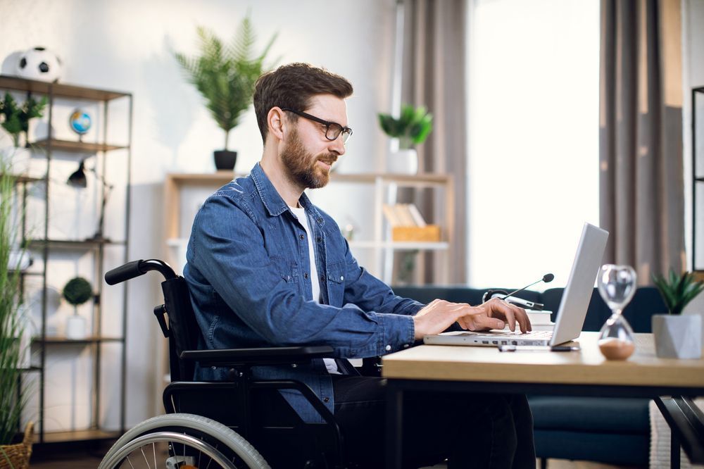 A Large Empty Office With Cubicles And Cabinets — Viison Kitchens & Joinery Forster In Forster, NSW