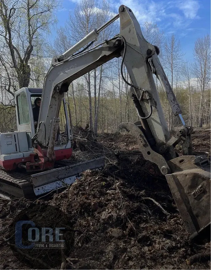 land clearing slider image