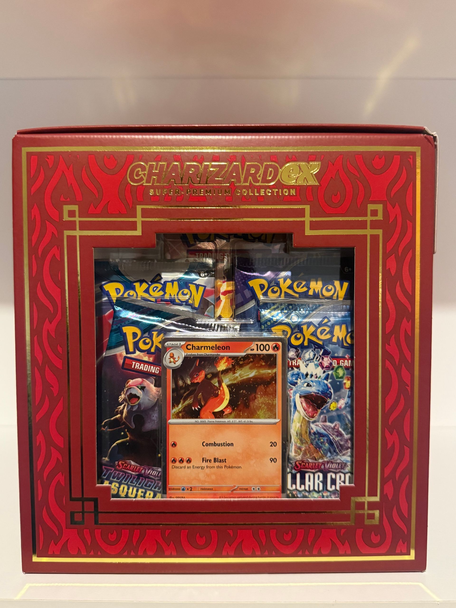 Charizard ex collection Box