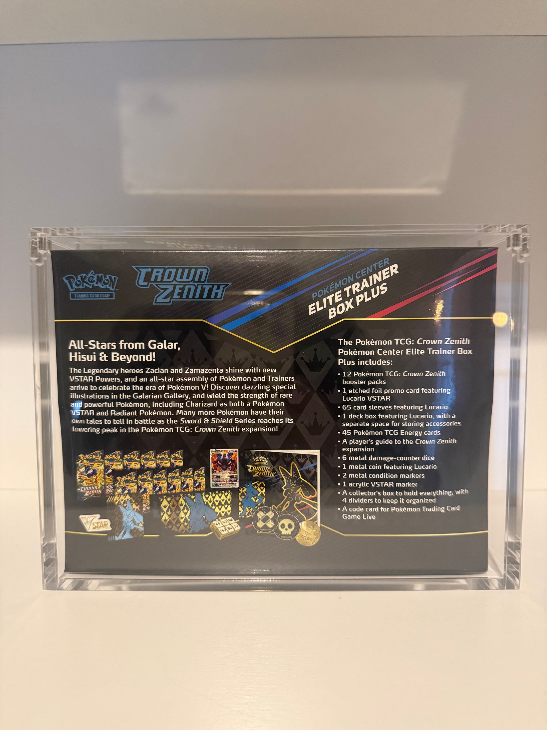 Crown zenith Etb Plus