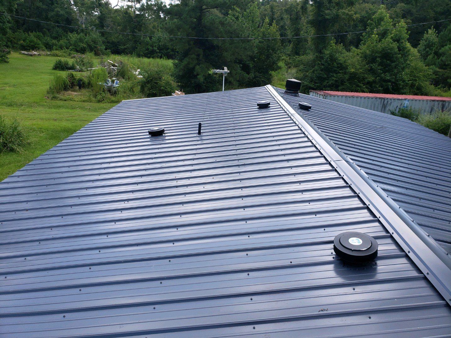 Metal Roof — Jacksonville, NC — JW Roofing & Exteriors