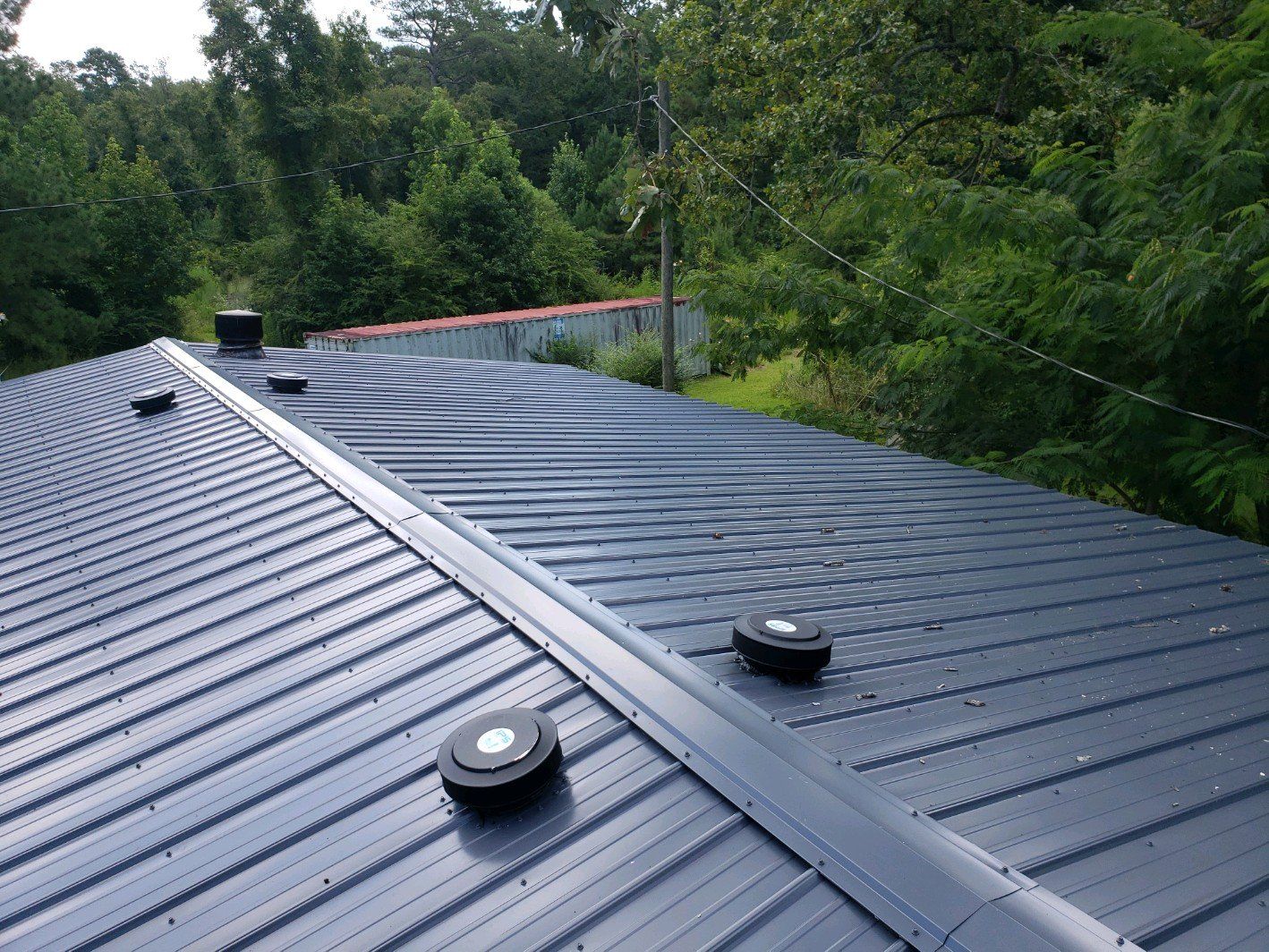 New Metal Roof — Jacksonville, NC — JW Roofing & Exteriors