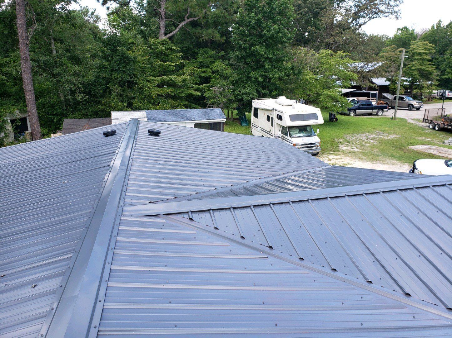 Metal Roof Installation — Jacksonville, NC — JW Roofing & Exteriors