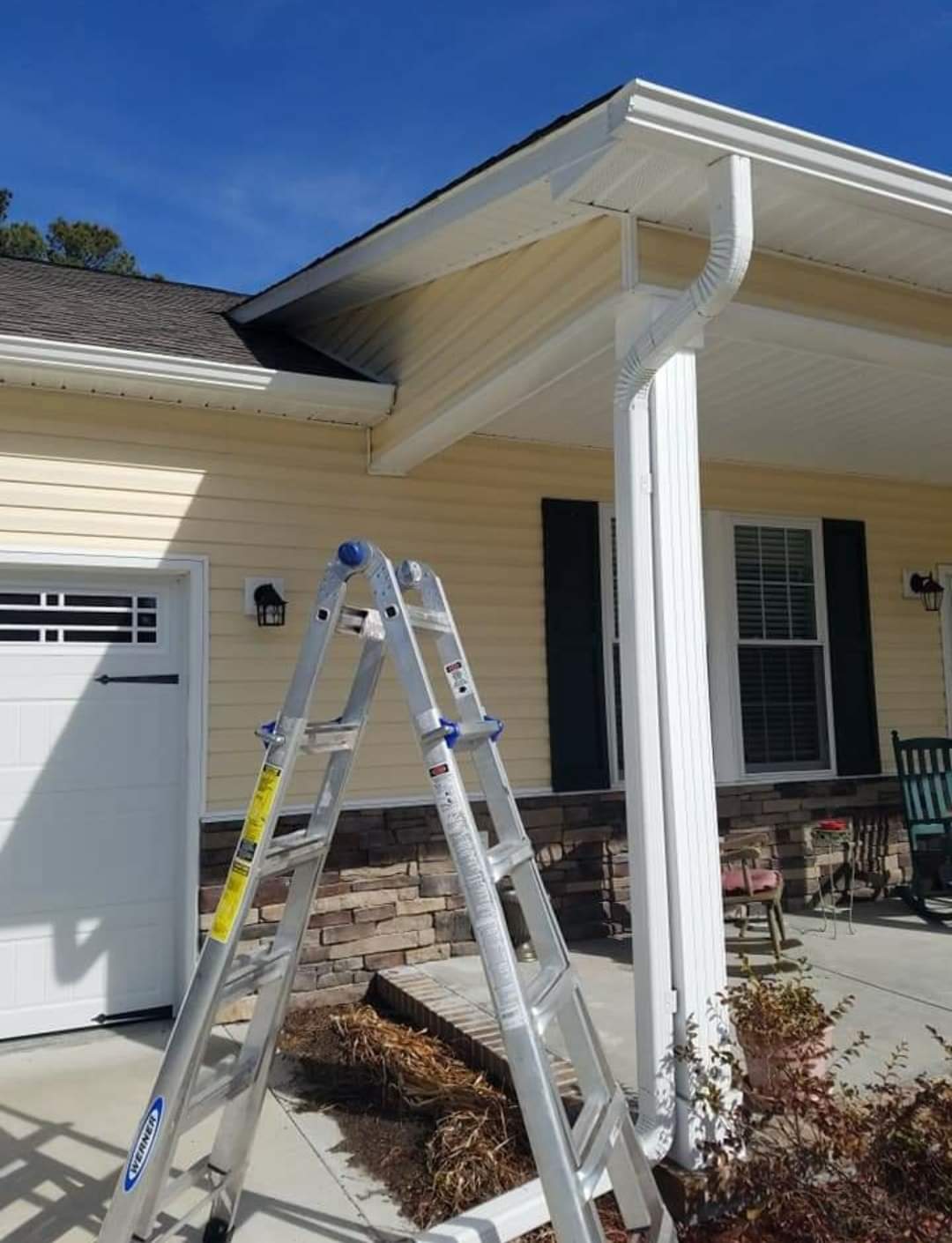 Seamless Gutter — Jacksonville, NC — JW Roofing & Exteriors