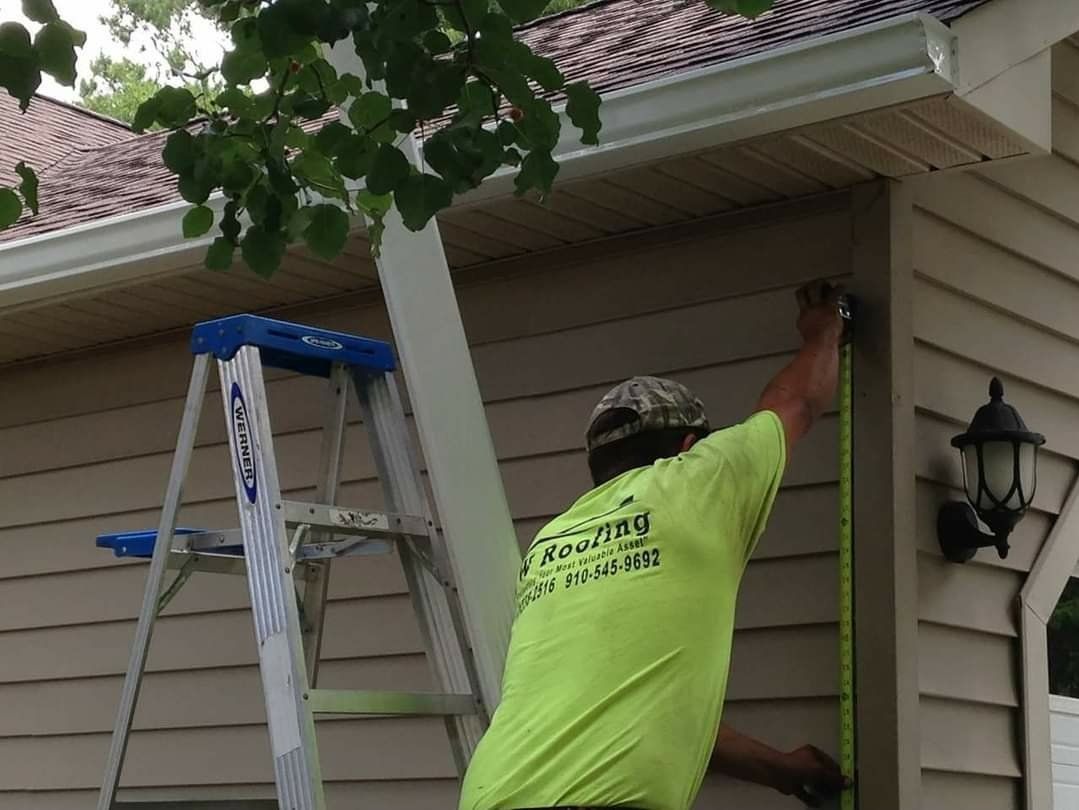 Gutter Contractor — Jacksonville, NC — JW Roofing & Exteriors