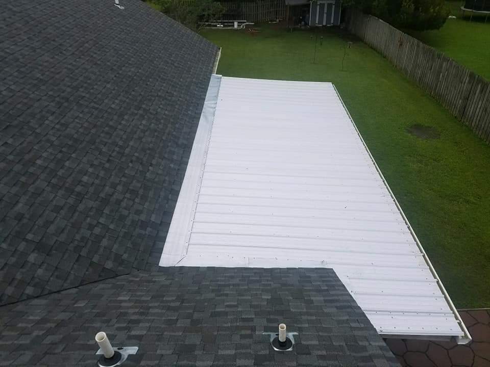 House Rooftop — Jacksonville, NC — JW Roofing & Exteriors