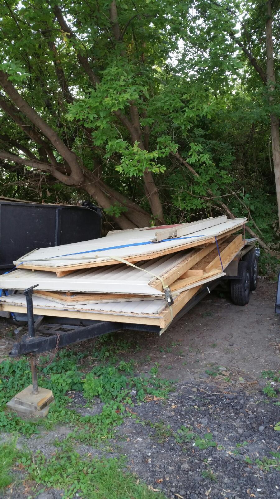 Shed on a trailer