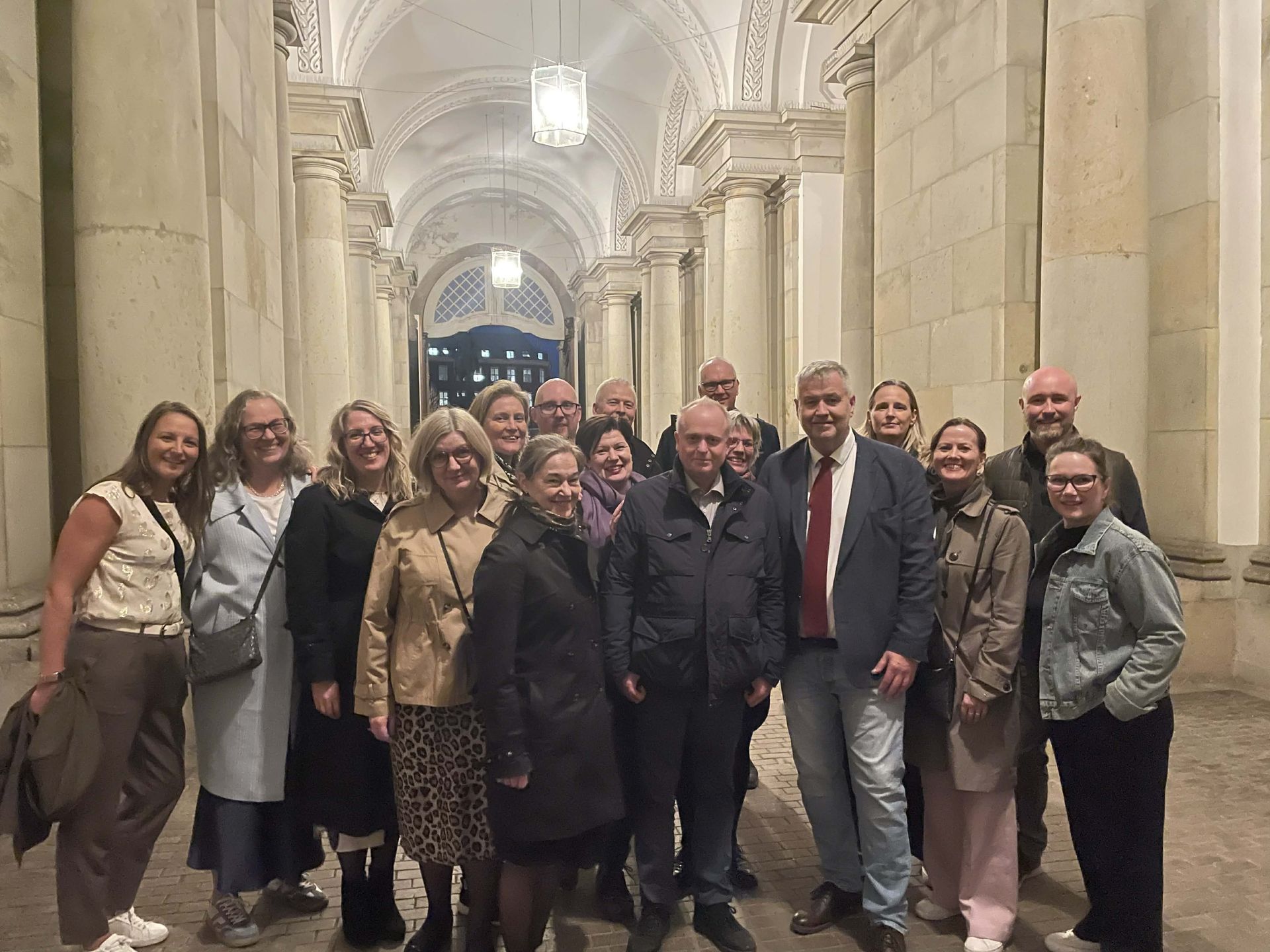 Fulltúar Norrænu félaganna á fundinum