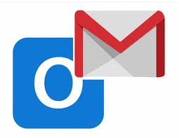A blue icon with a red envelope and a white letter o on it.