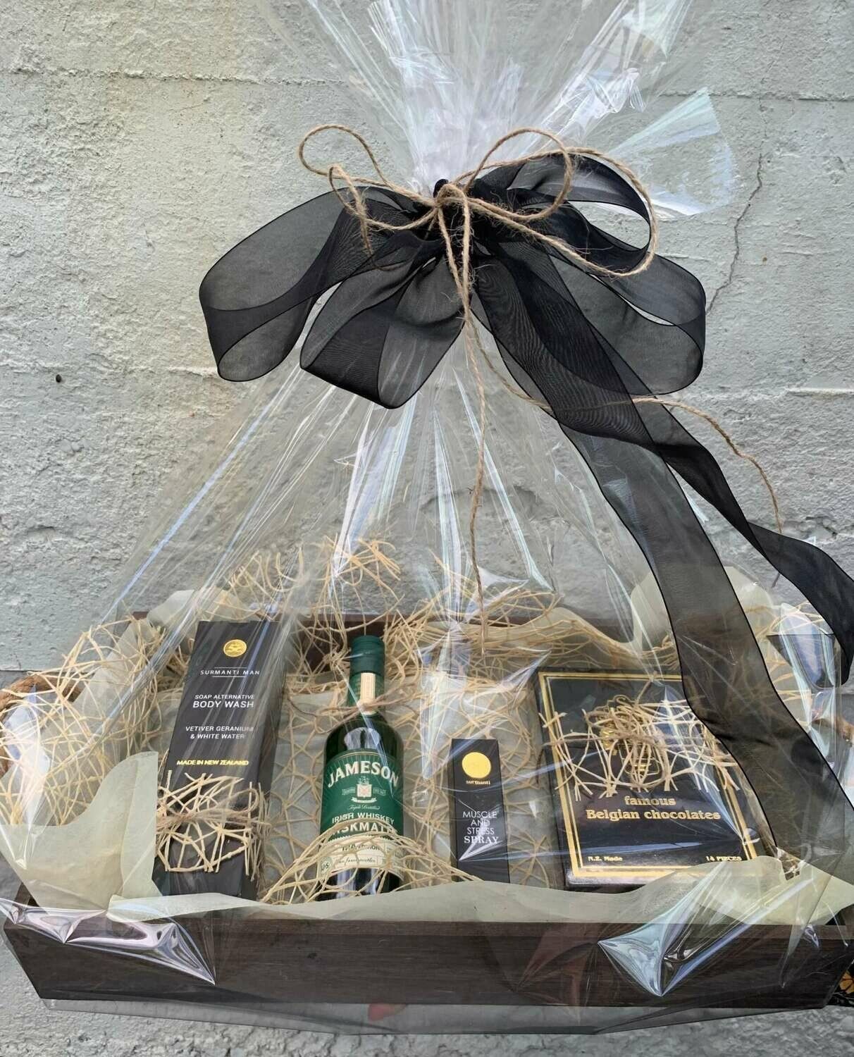 Whiskey and More Hamper - Court Florist Christchurch