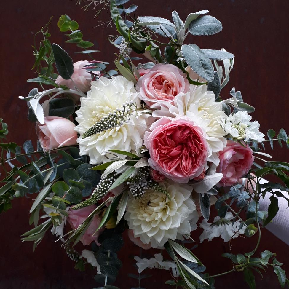 Beautiful bespoke bunch of flowers from the Court Florist Christchurch team