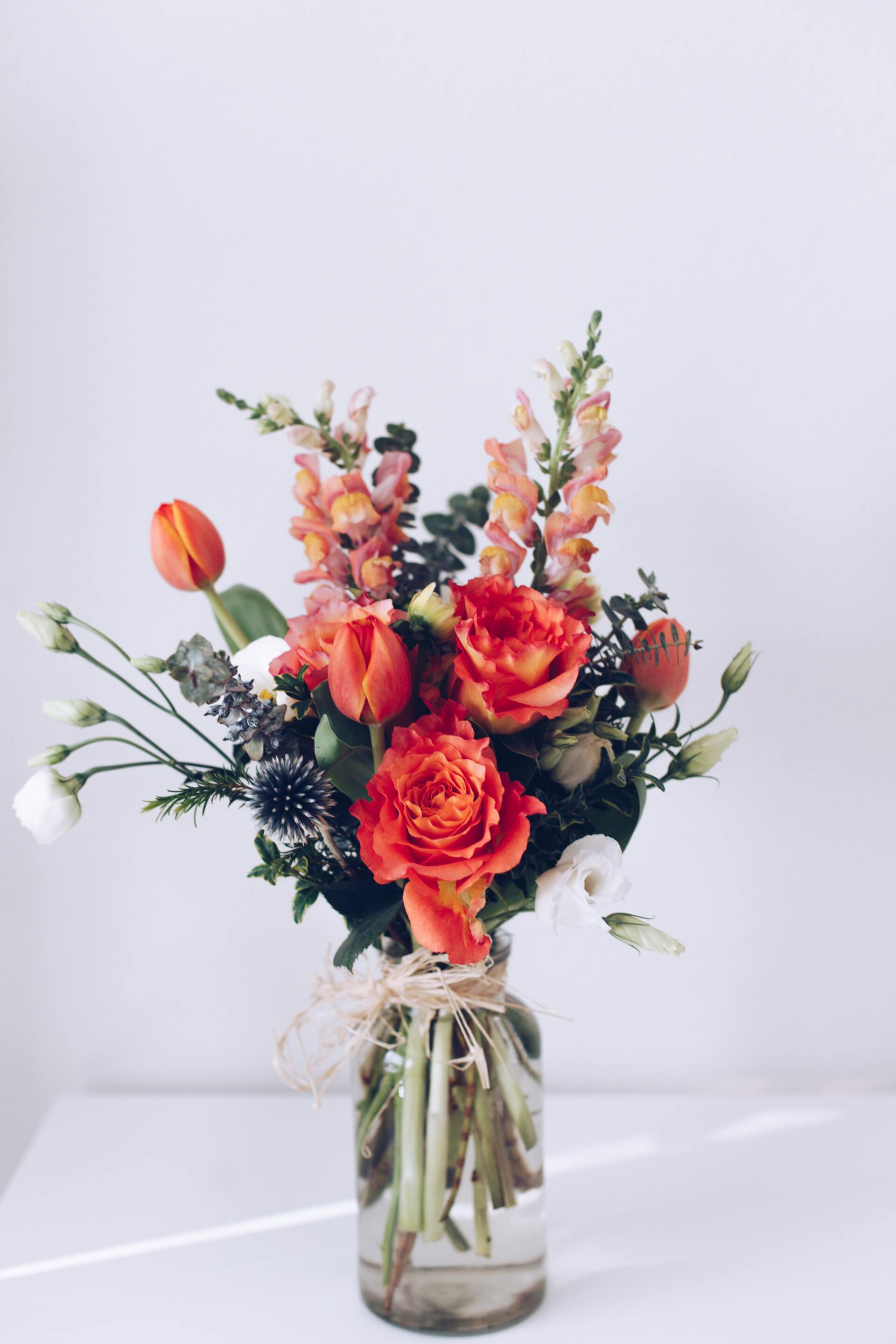 Flowers in a vase - Court Florist Christchurch