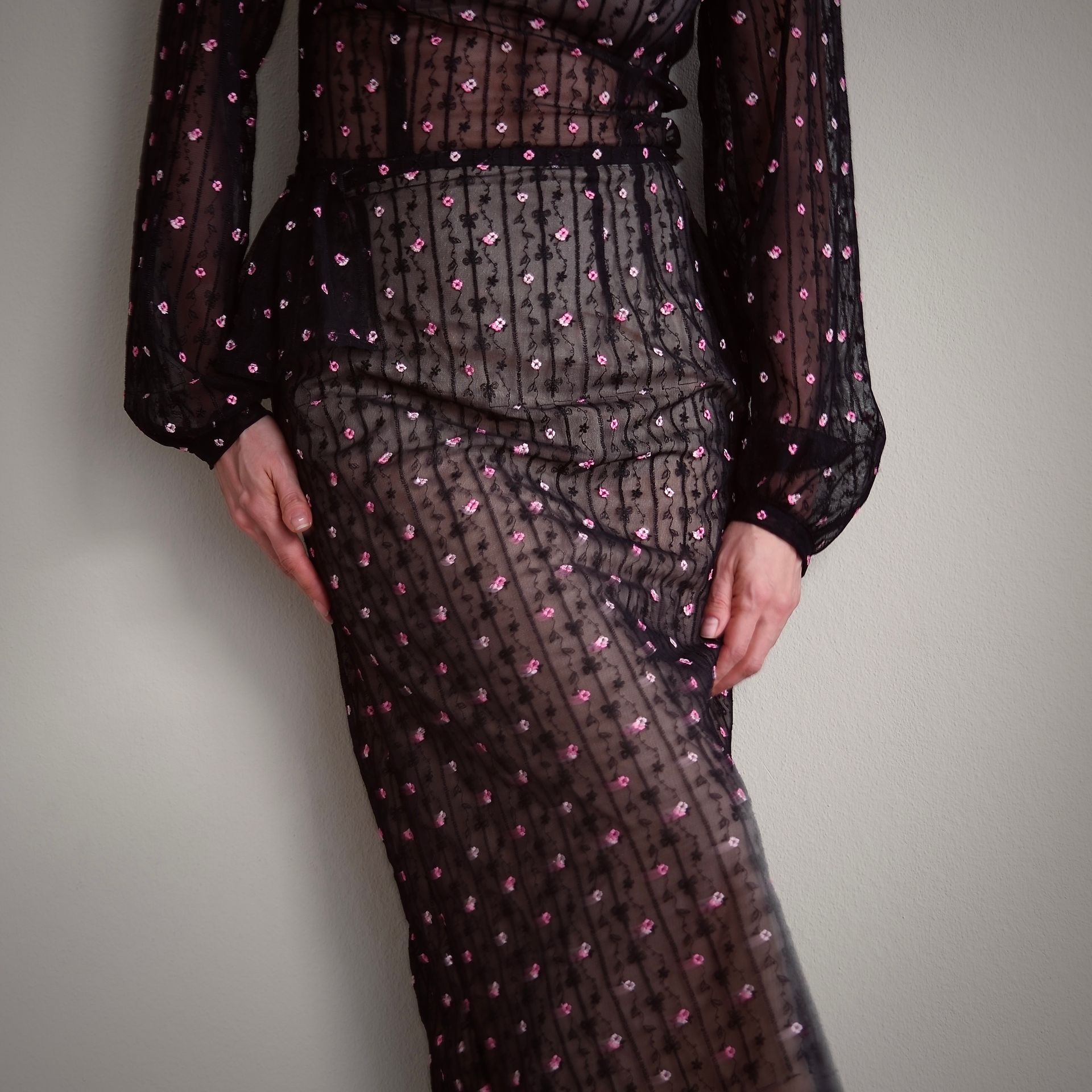 Robe en soie Genève