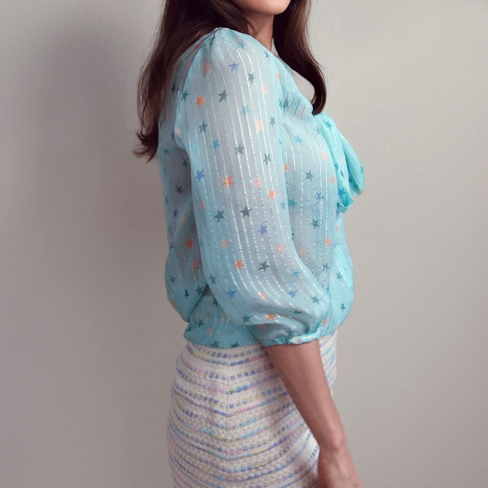 Tenue d'été sur-mesure blouse Genève