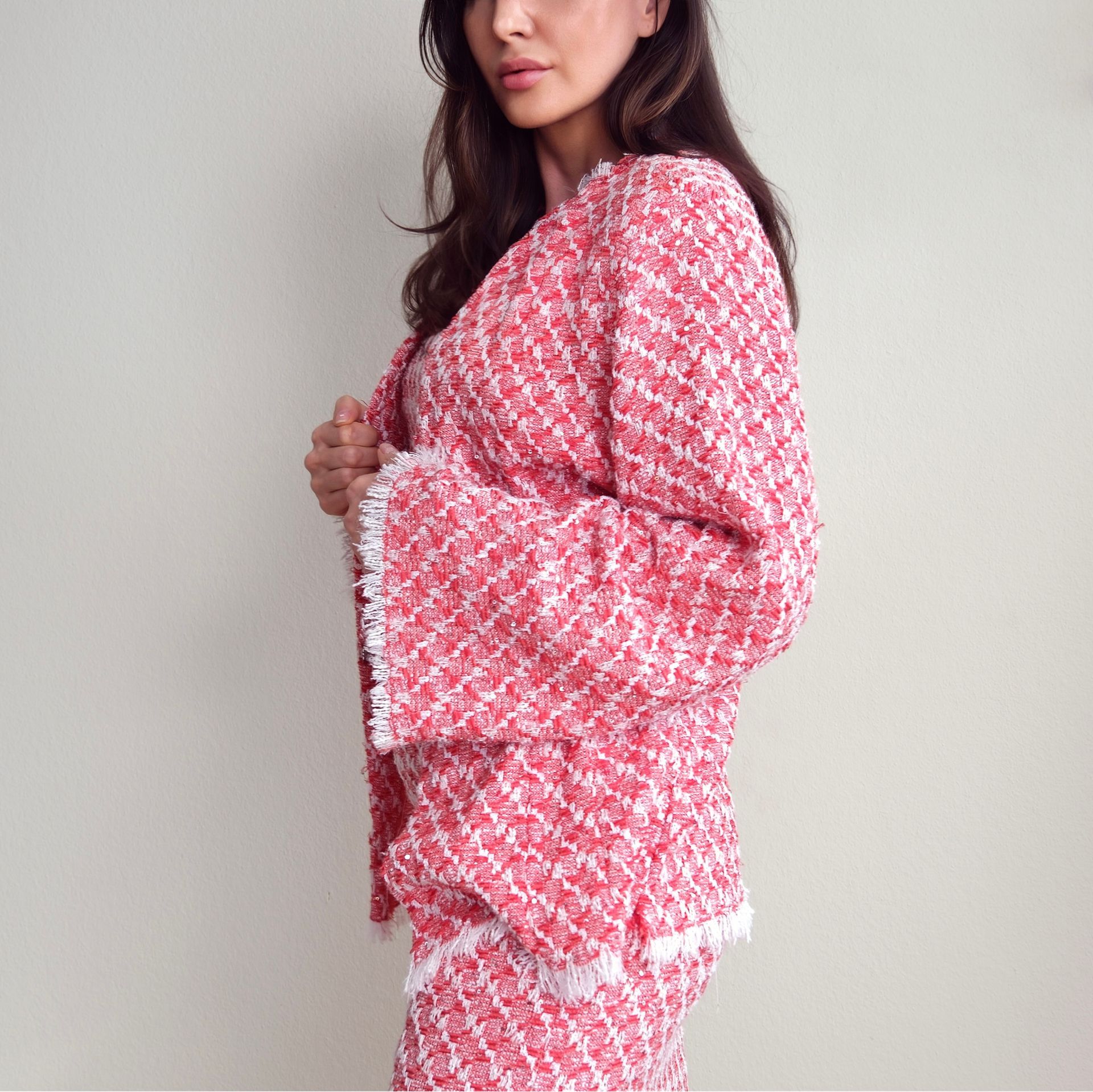 Robe rouge détail Genève