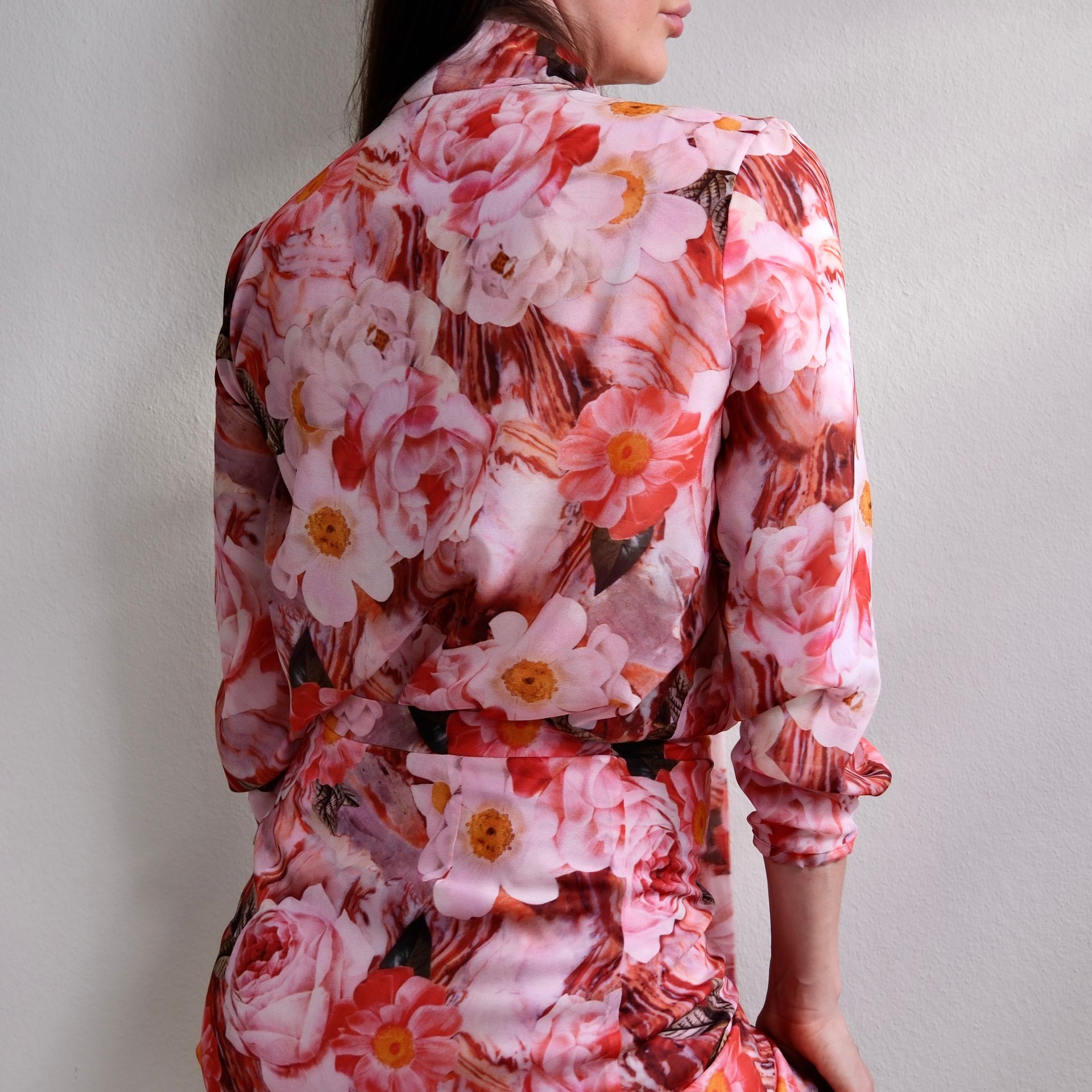 Robe rouge sur-mesure Genève