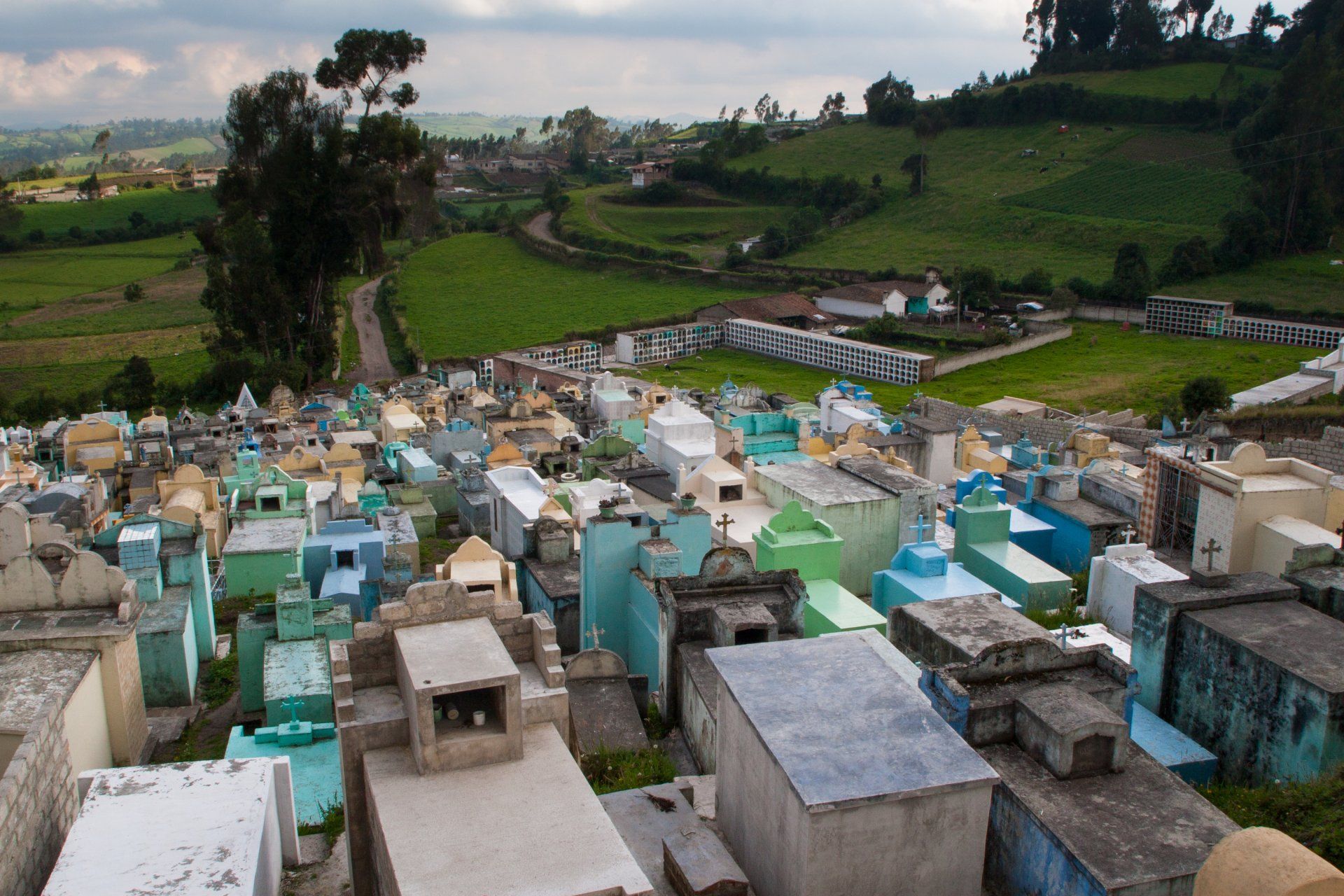 Cumbal cemetery, Nariño 2008. 