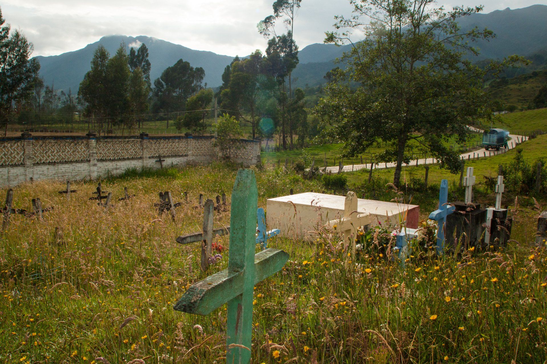 La Cocha cemetery, Nariño 2008.