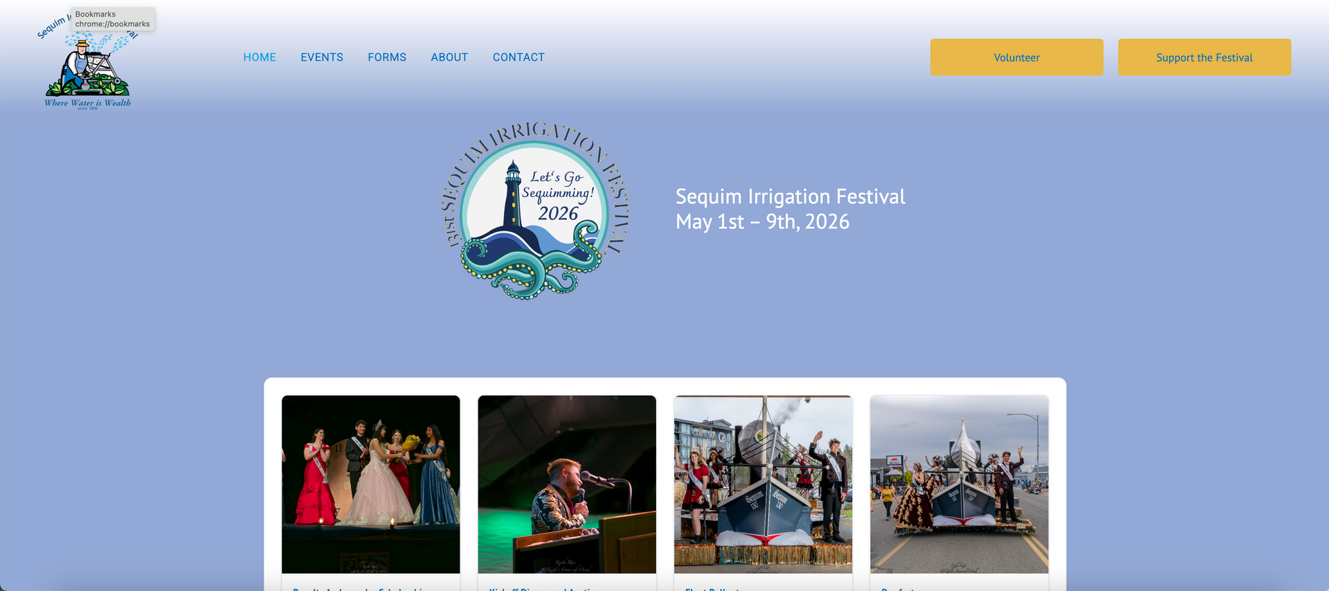 Sequim Irrigation Festival Website