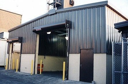 Metal industrial building