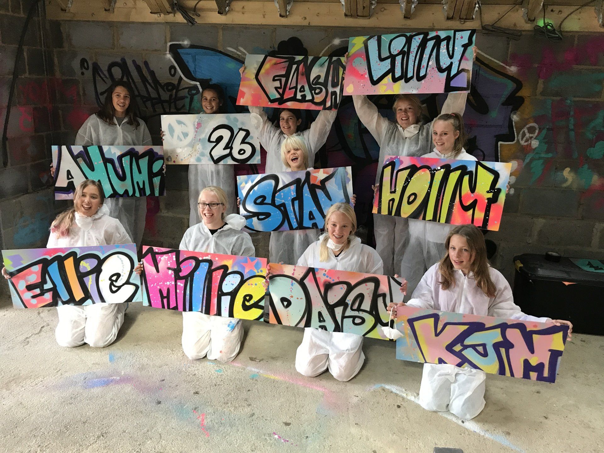 Graffiti parties in Chelsea