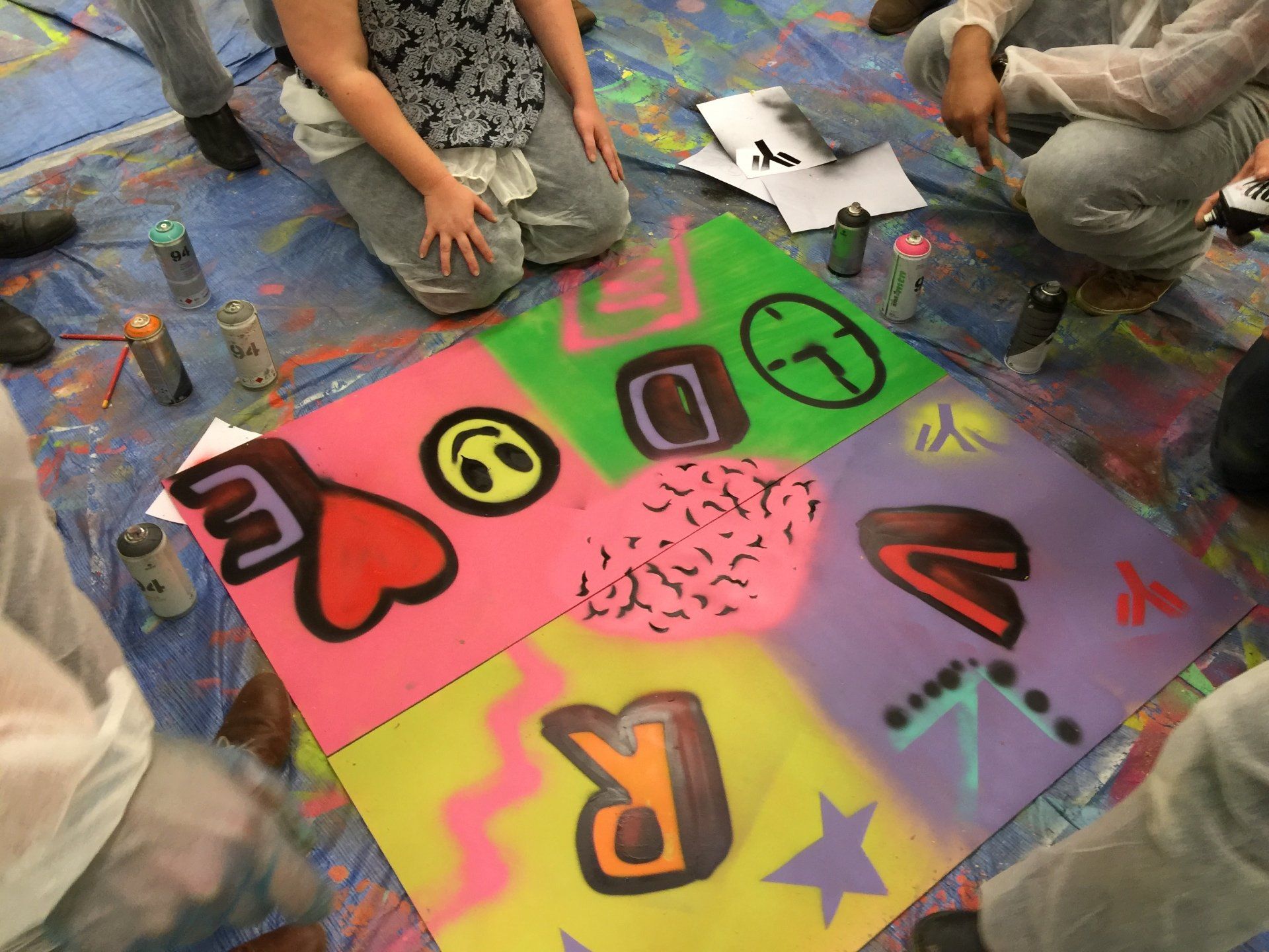 Manchester Graffiti team building